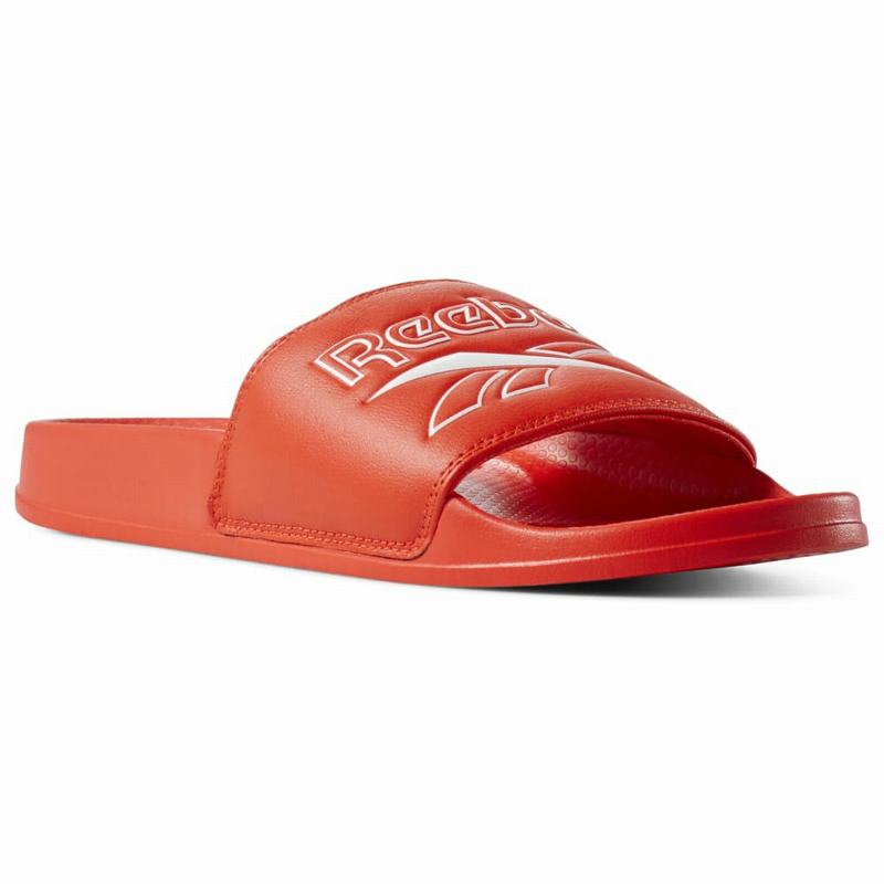 Sandale Reebok Classic Barbati Rosii/Albi Romania ZE7117BI